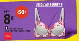 E.Leclerc SOUTIEN-GORGE MAINTIEN AVEC ARMATURES offre
