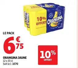 Auchan ORANGINA Jaune offre
