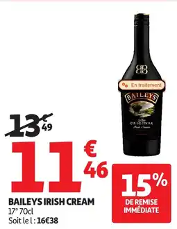 Auchan BAILEYS Irish cream offre