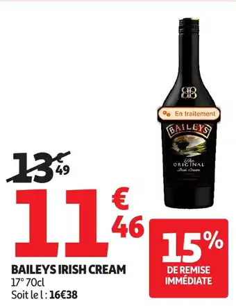 Auchan BAILEYS Irish cream offre