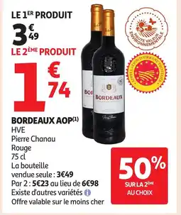 Auchan Bordeaux aop offre