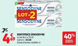 Auchan SENSODYNE Dentifrice offre