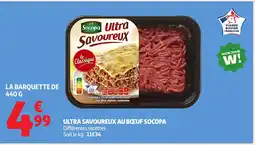 Auchan SOCOPA Ultra savoureux au boeuf offre