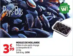 Auchan Moules de hollande offre