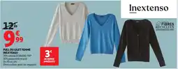Auchan INEXTENSO Pull ou gilet femme offre