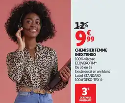 Auchan INEXTENSO Chemisier femme offre