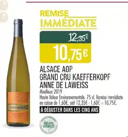 Match ANNE DE LAWEISS Alsace aop grand cru kaefferkopf offre