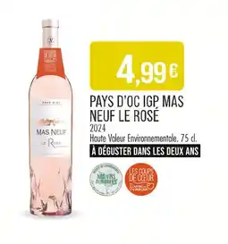Match MAS NEUF LE ROSÉ Pays d'oc IGP offre