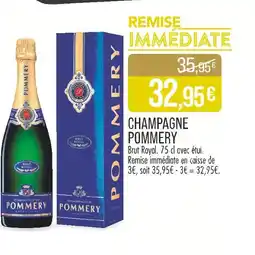 Match POMMERY Champagne offre
