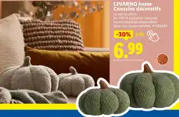 Lidl Livarno coussins décoratifs offre