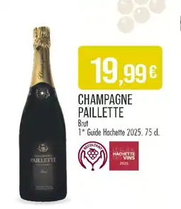 Match CHAMPAGNE PAILLETTE offre