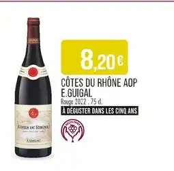 Match E. GUIGAL Côtes du Rhône AOP offre
