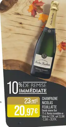 Match Nicolas Feuillatte Champagne Grande Réserve Brut offre