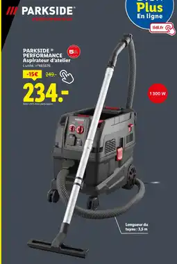 Lidl PARKSIDE PERFORMANCE Aspirateur d'atelier offre