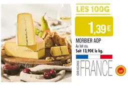 Match Morbier AOP offre