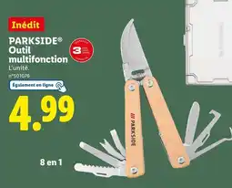 Lidl PARKSIDE Outil multifonction offre
