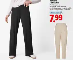 Lidl ESMARA Pantalon offre