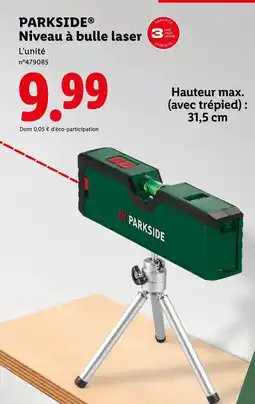 Lidl PARKSIDE Niveau à bulle laser offre
