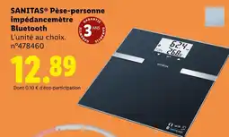 Lidl SANITAS Pèse-personne impédancemètre Bluetooth offre