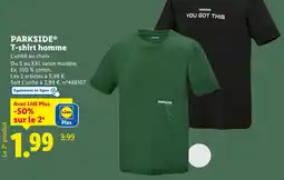 Lidl PARKSIDE T-shirt homme offre