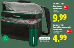 Lidl PARKSIDE Sac repas isotherme offre
