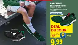 Lidl PARKSIDE Sneakers homme offre