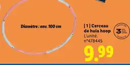 Lidl Crivit Cerceau de hula hoop offre