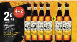 E.Leclerc Bière blonde 3 monts offre