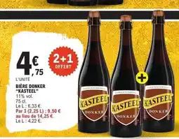 E.Leclerc Bière donker kasteel offre