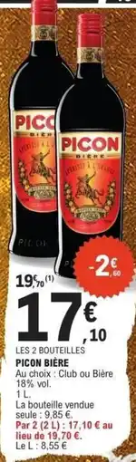 E.Leclerc Picon bière offre
