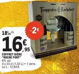 E.Leclerc Coffret bière roche fort offre