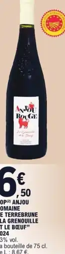 E.Leclerc Aop anjou domaine de terrebrune "la grenouille et le bœuf” offre