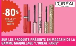 E.Leclerc Sur les produits présents en magasin de la gamme maquillage l'oreal paris offre