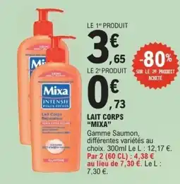 E.Leclerc Lait corps offre