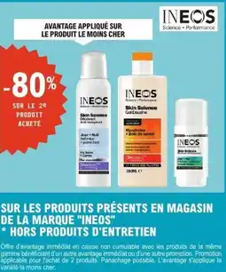 E.Leclerc Sur les produits présents en magasin de la marque ineos offre
