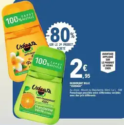 E.Leclerc Deodorant bille ushuaïa offre