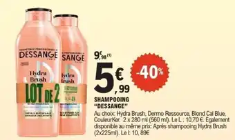 E.Leclerc Shampooing dessange offre