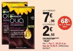 E.Leclerc Coloration olia offre