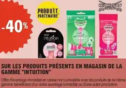 E.Leclerc Sur les produits présents en magasin de la gamme intuition offre