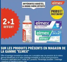 E.Leclerc Sur les produits présents en magasin de la gamme elmex offre