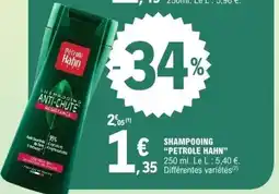 E.Leclerc Shampooing petrole hahn offre