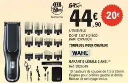 E.Leclerc Tondeuse pour cheveux offre