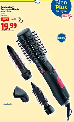 Lidl Remington brosse soufflante à air chaud offre