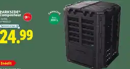 Lidl Parkside composteur offre