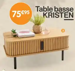 b&m Table basse kristen offre