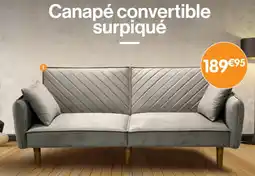 b&m Canapé convertible surpiqué offre