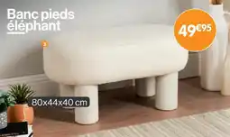 b&m Banc pieds éléphant offre
