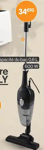b&m Aspirateur balai 2en1 offre