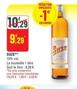 G20 SUZE offre
