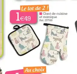Kandy Gant de cuisine et manique offre